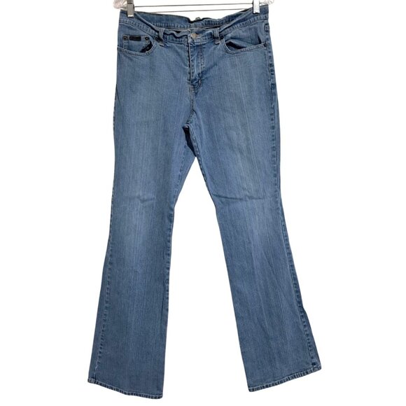 NY Jeans Womens Size 12 Stretch Bootcut Blue Denim New York - Picture 5 of 6